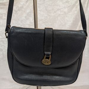 Vintage Etienne Aigner Navy Shoulder Bag